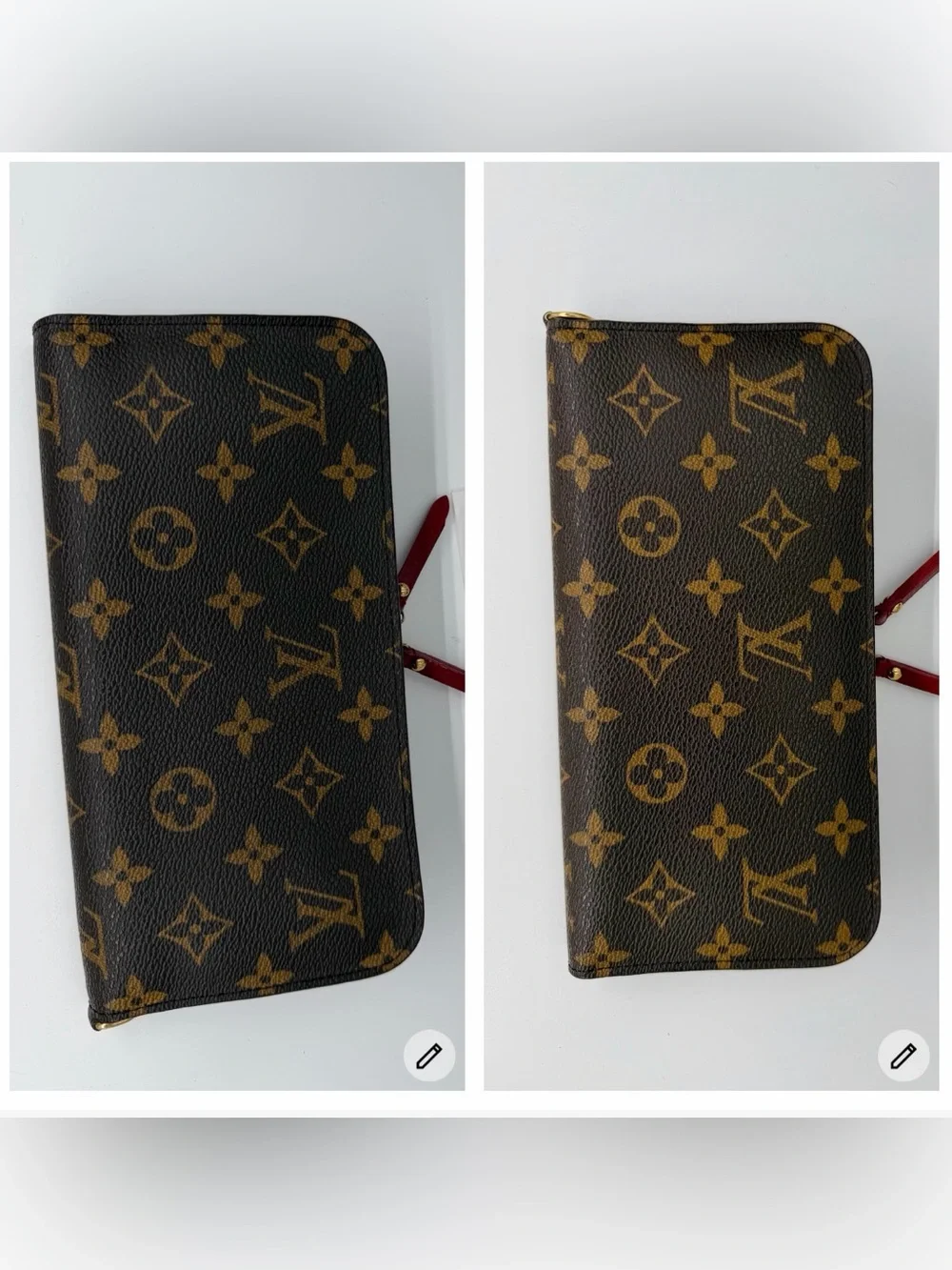 Louis Vuitton Monogram Insolite Organizer Excellent Condition🤎❤️ Full Set - Picture 11 of 15